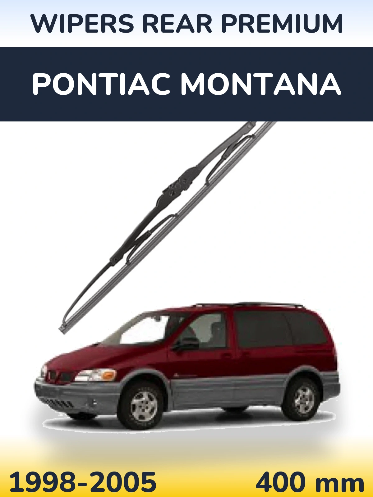 Torkarblad WIPERS REAR PREMIUM för Pontiac Montana