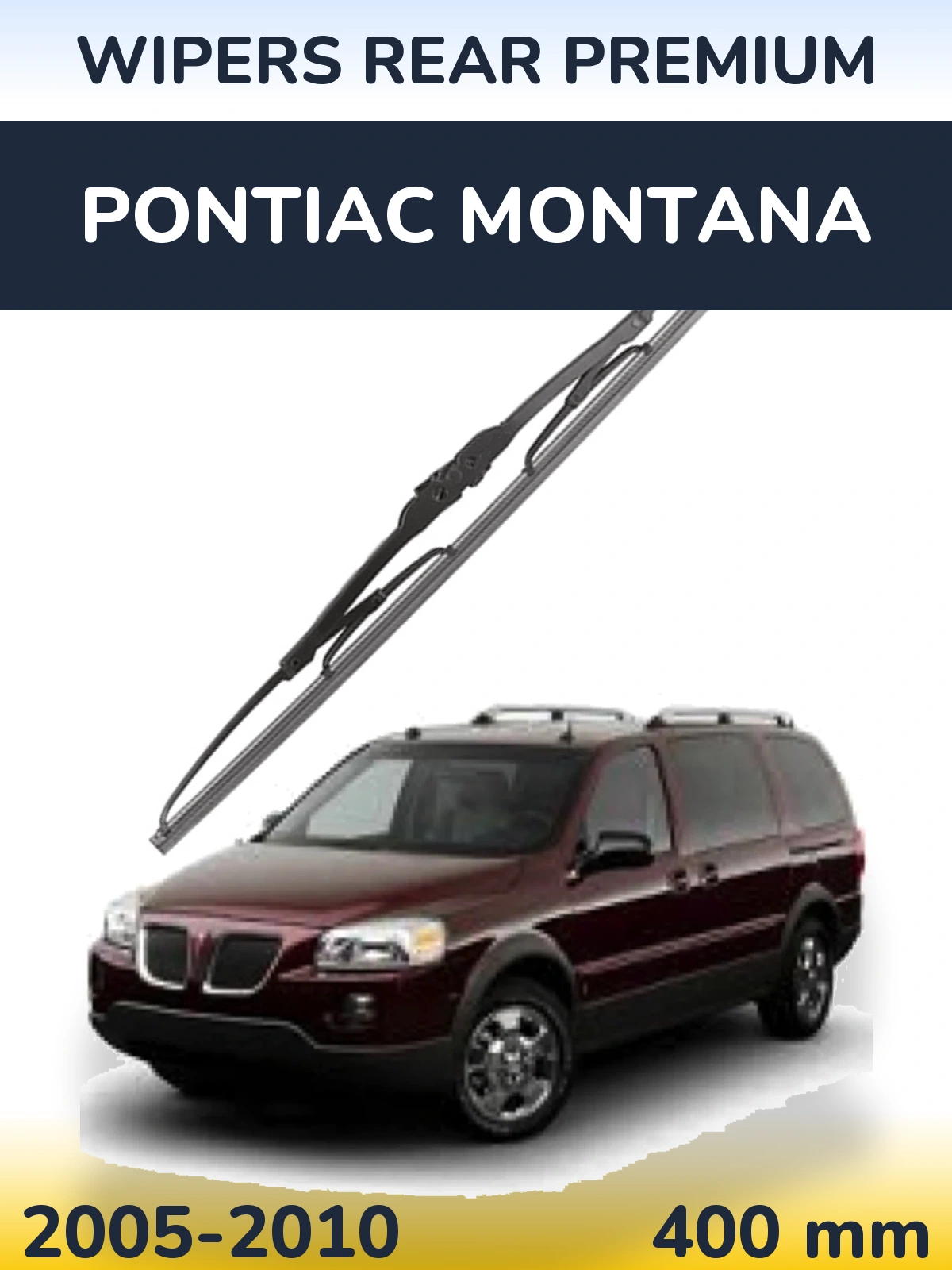 Torkarblad WIPERS REAR PREMIUM för Pontiac Montana