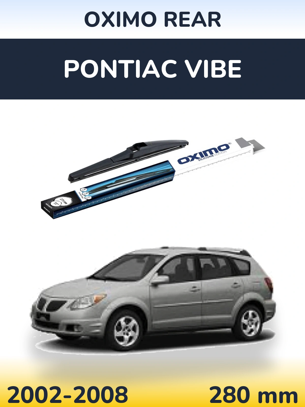 Torkarblad Oximo Rear för Pontiac Vibe