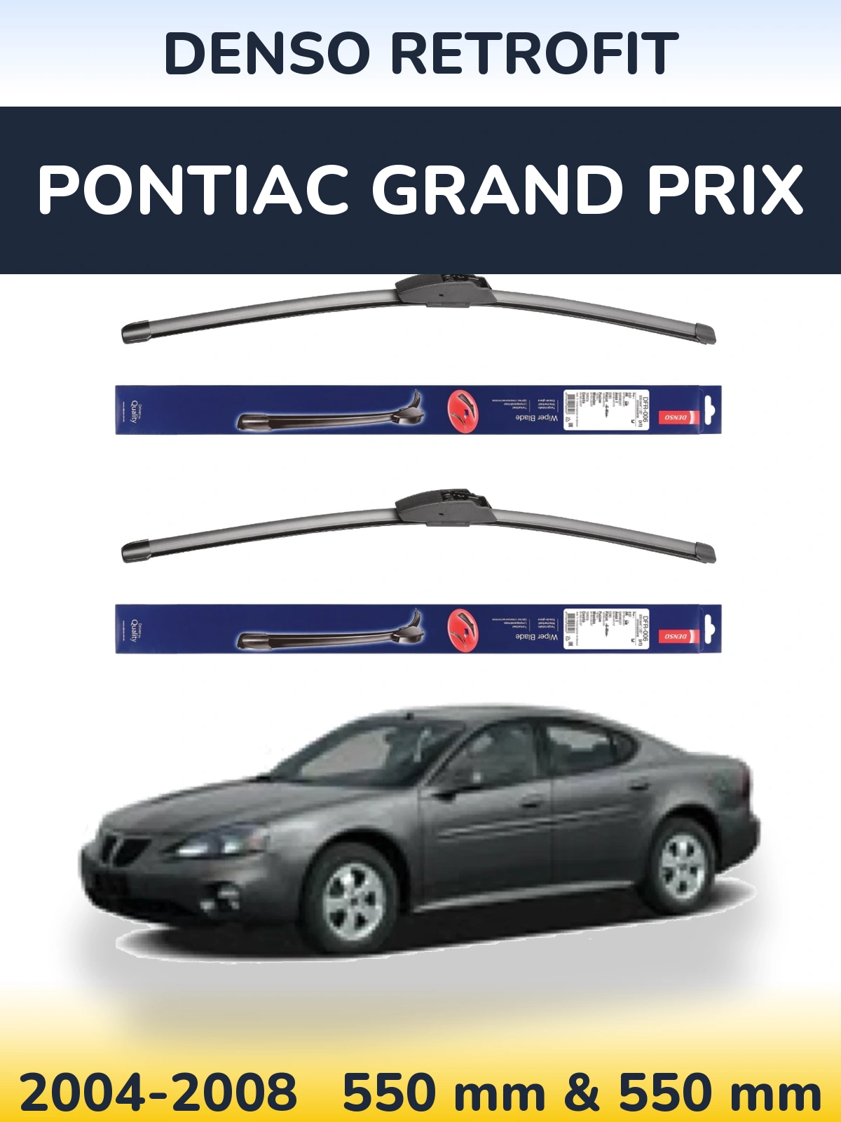 Torkarblad Denso Retrofit för Pontiac Grand Prix