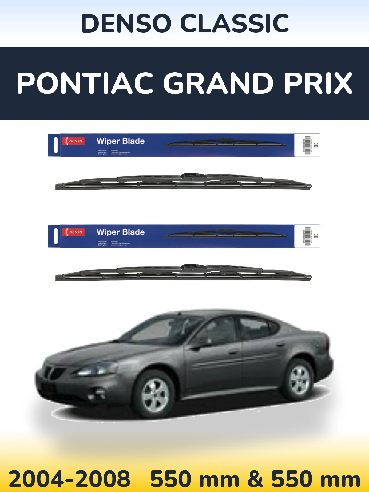 Torkarblad Denso Classic för Pontiac Grand Prix