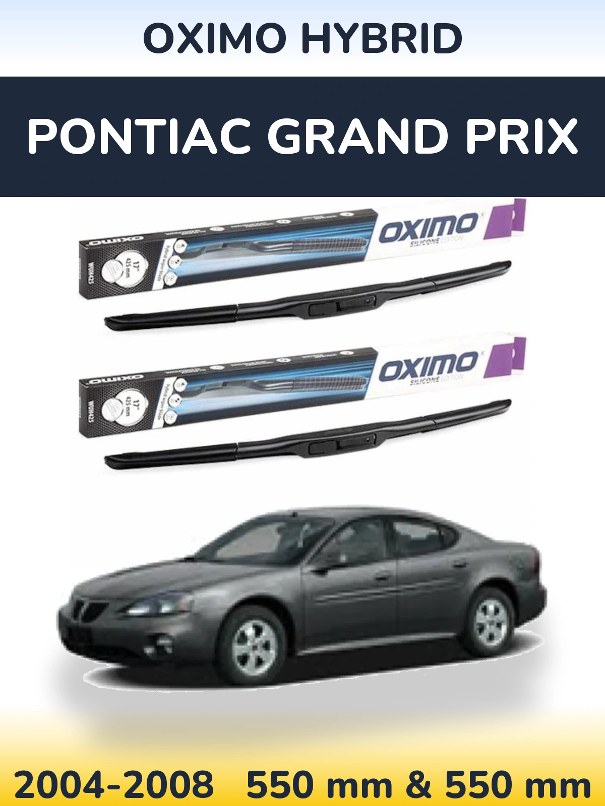 Torkarblad Oximo Hybrid för Pontiac Grand Prix