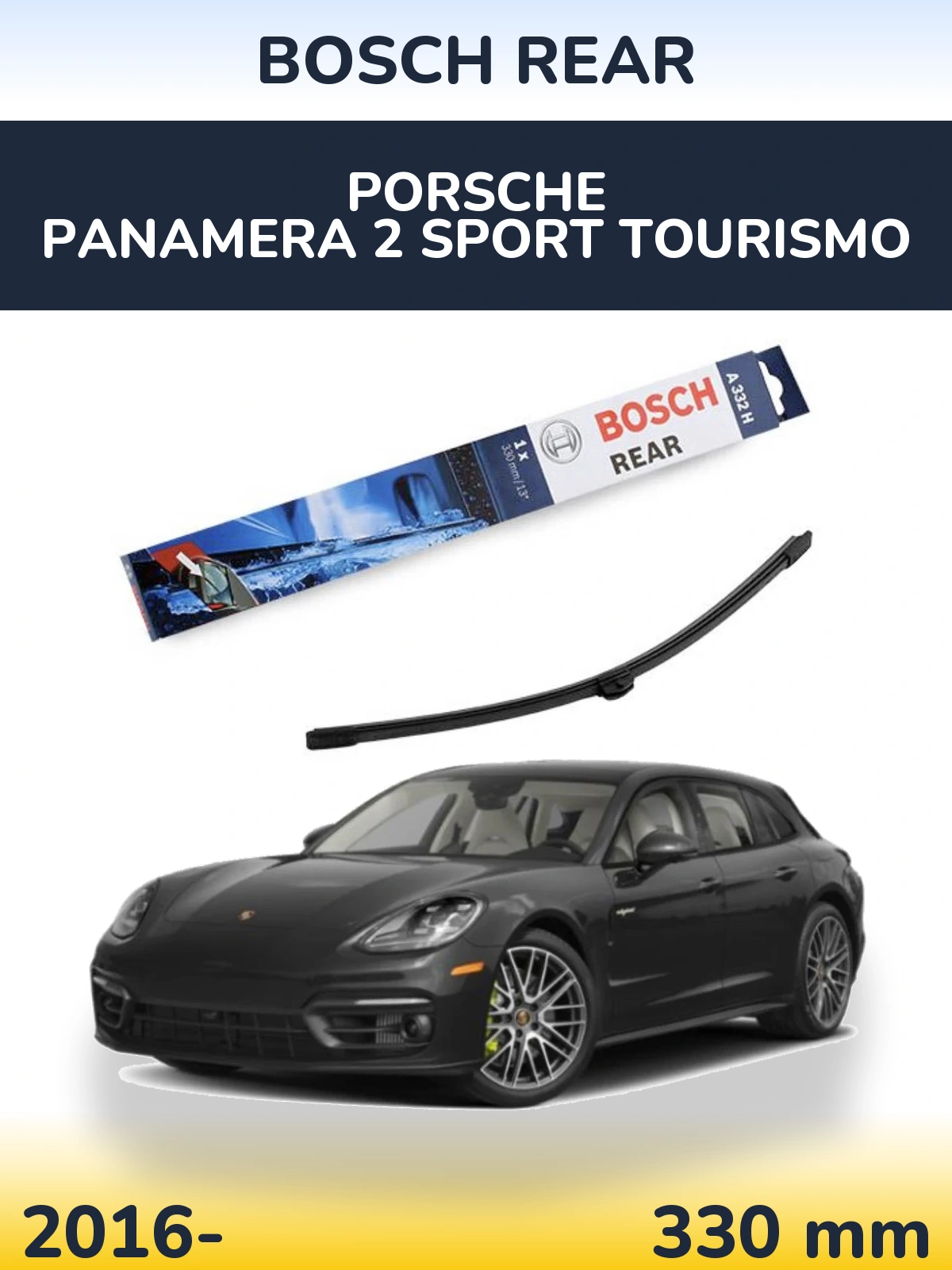 Torkarblad BOSCH Rear för Porsche Panamera 2 Sport Tourismo