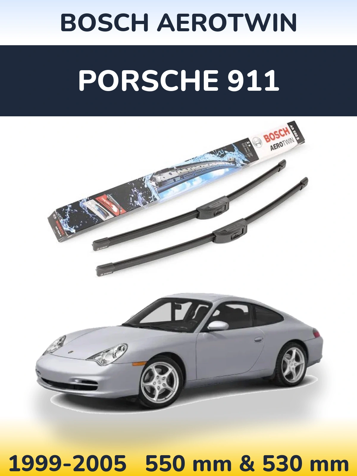 Torkarblad BOSCH AeroTwin för Porsche 911