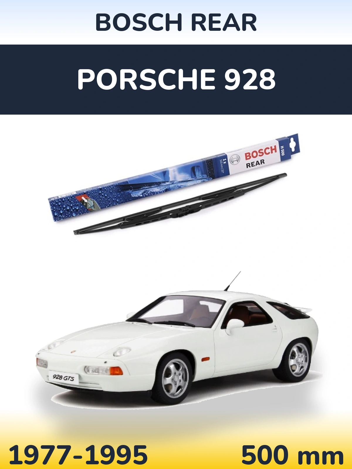 Torkarblad BOSCH Rear för Porsche 928