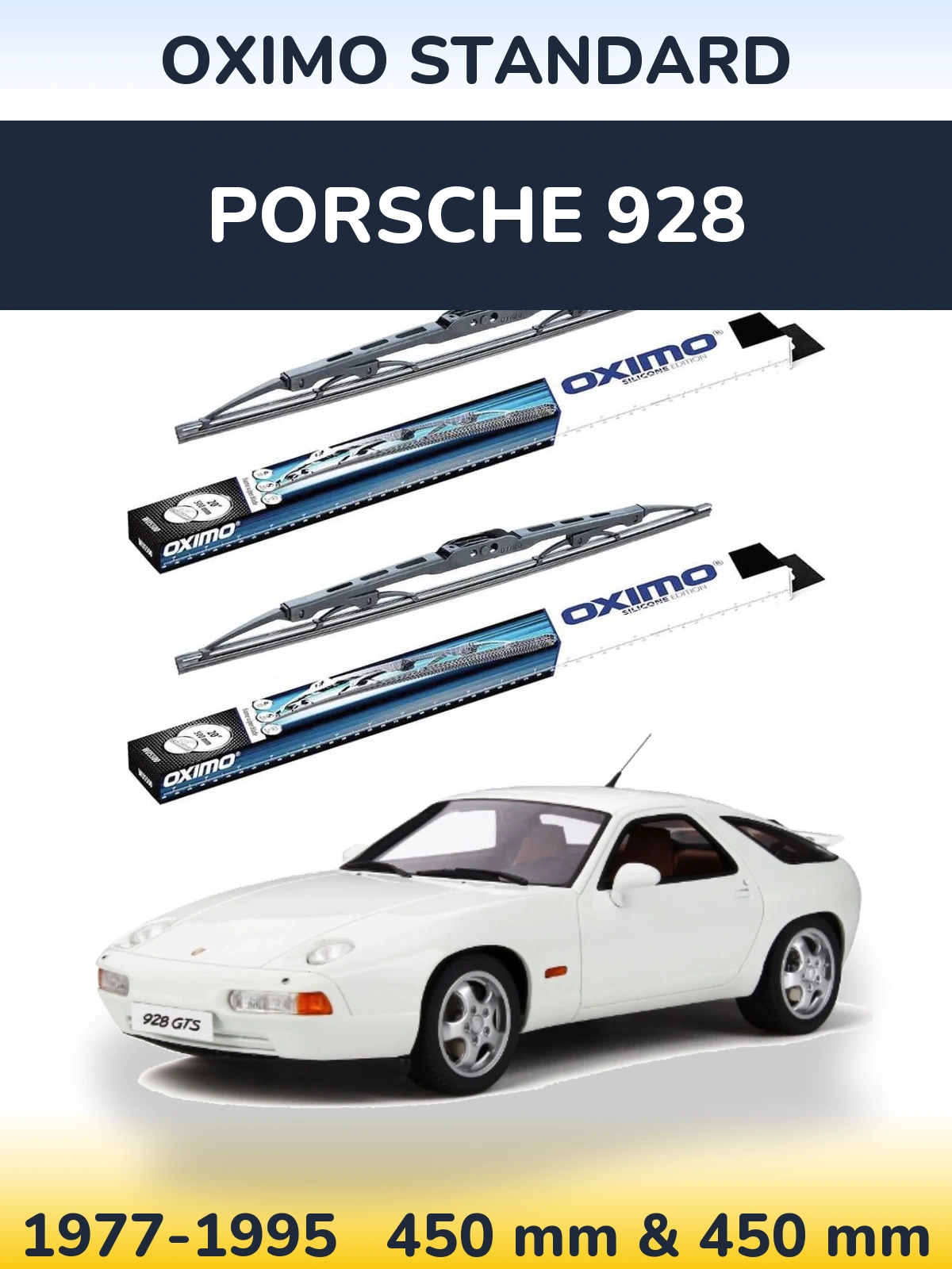 Torkarblad Oximo Standard för Porsche 928