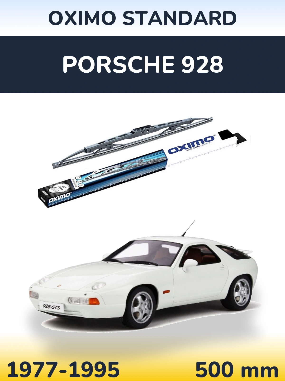 Torkarblad Oximo Standard för Porsche 928