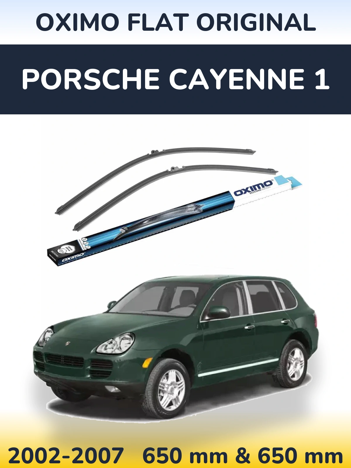 Torkarblad Oximo Flat Original för Porsche Cayenne 1