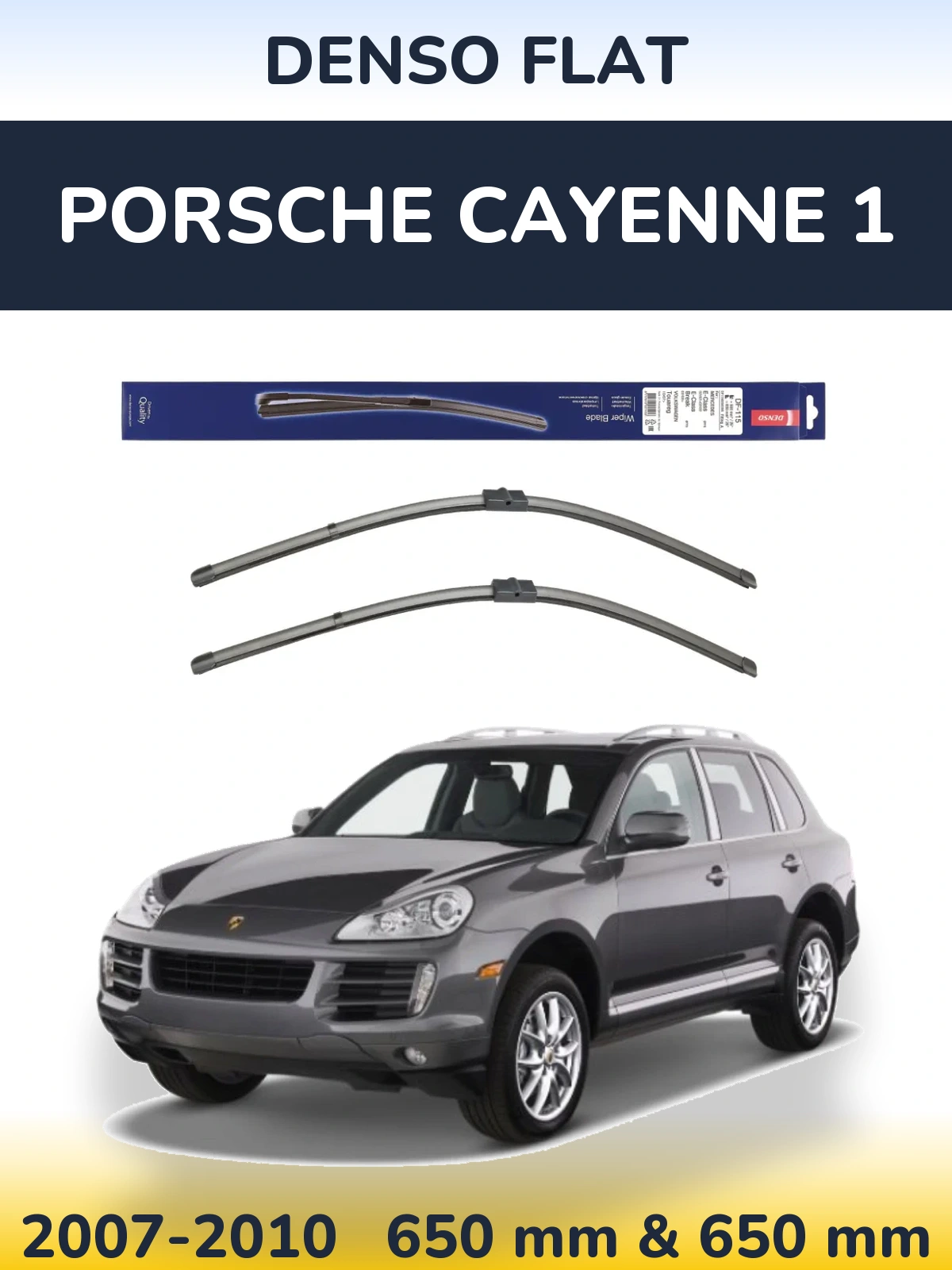 Torkarblad Denso Flat för Porsche Cayenne 1