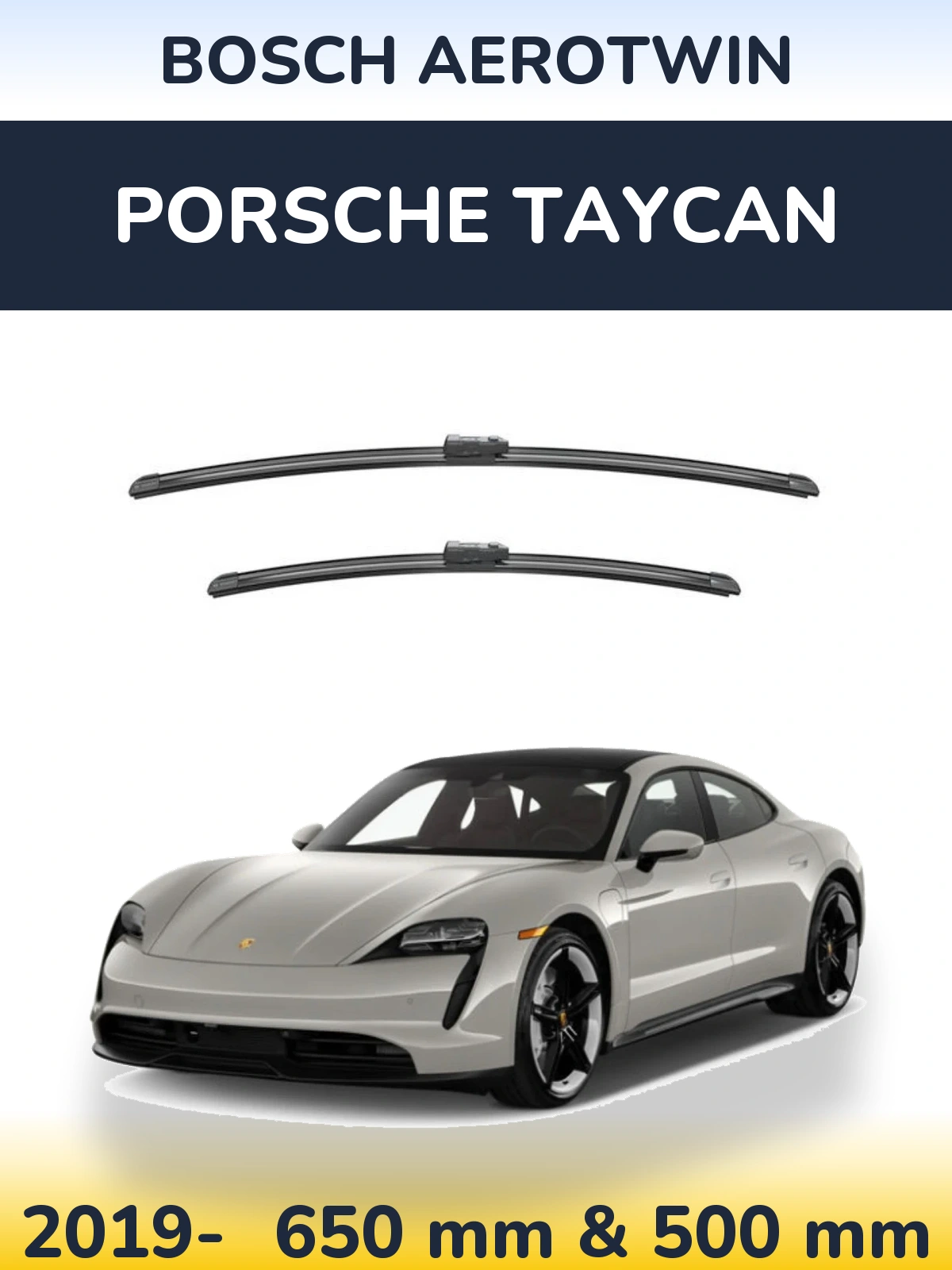 Torkarblad BOSCH AeroTwin för Porsche Taycan