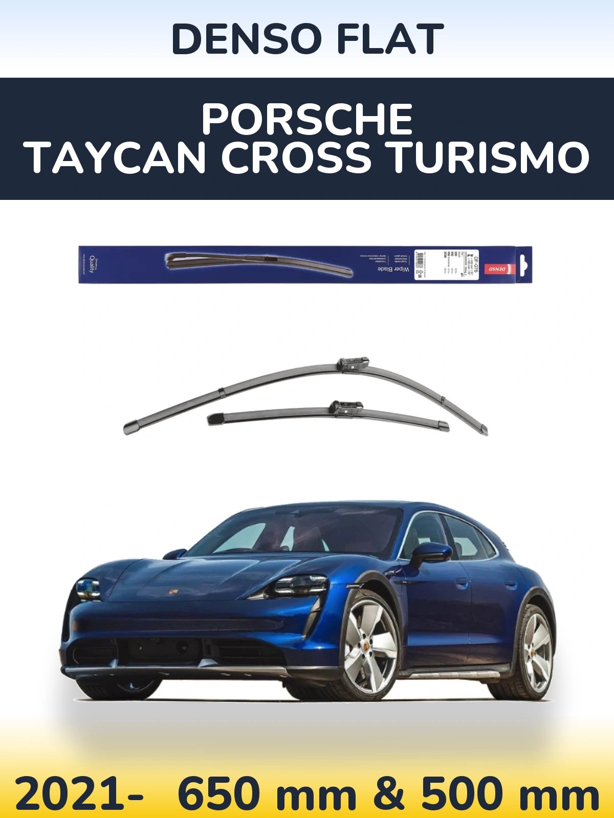 Torkarblad Denso Flat för Porsche Taycan Cross Turismo