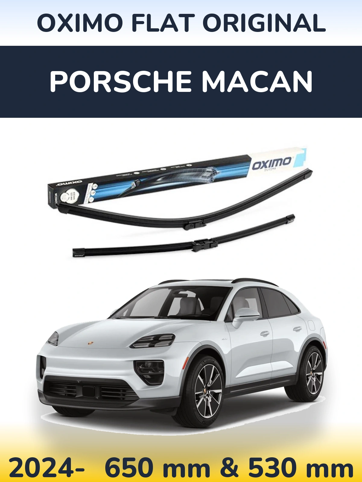 Torkarblad Oximo Flat Original för Porsche Macan