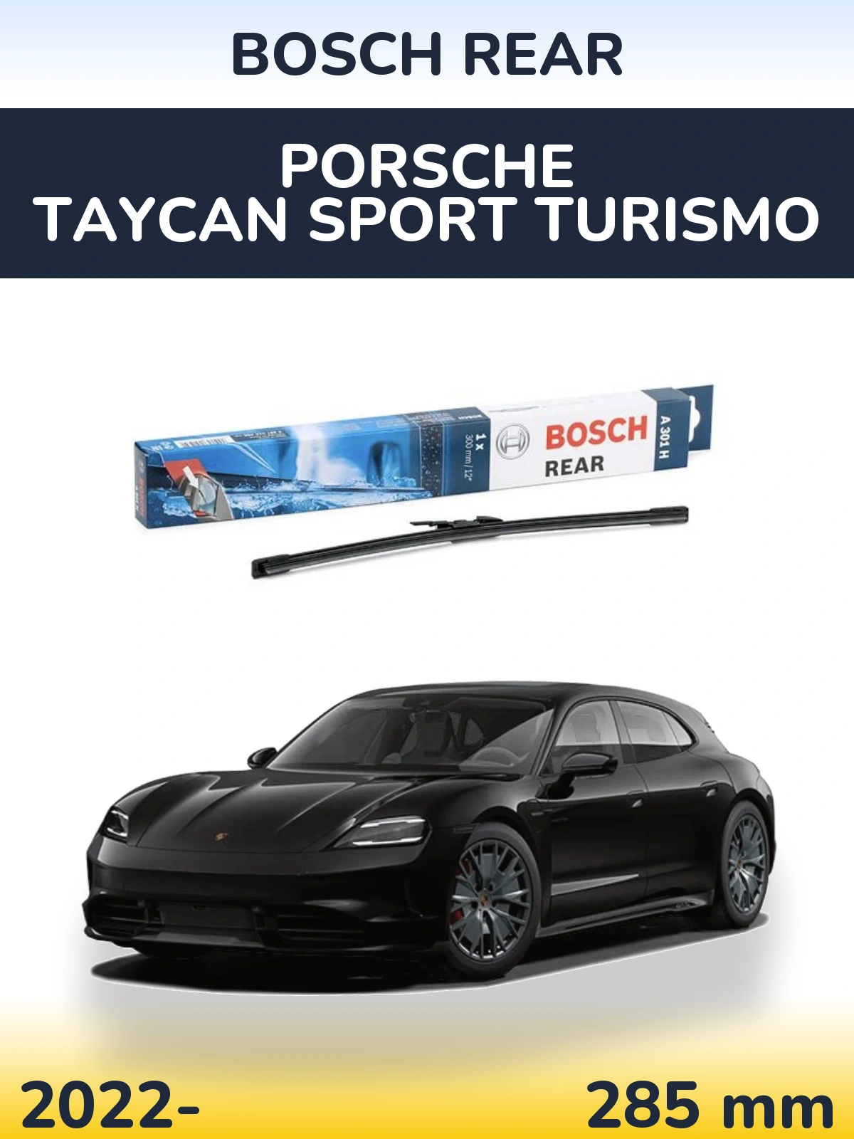 Torkarblad BOSCH Rear för Porsche Taycan Sport Turismo