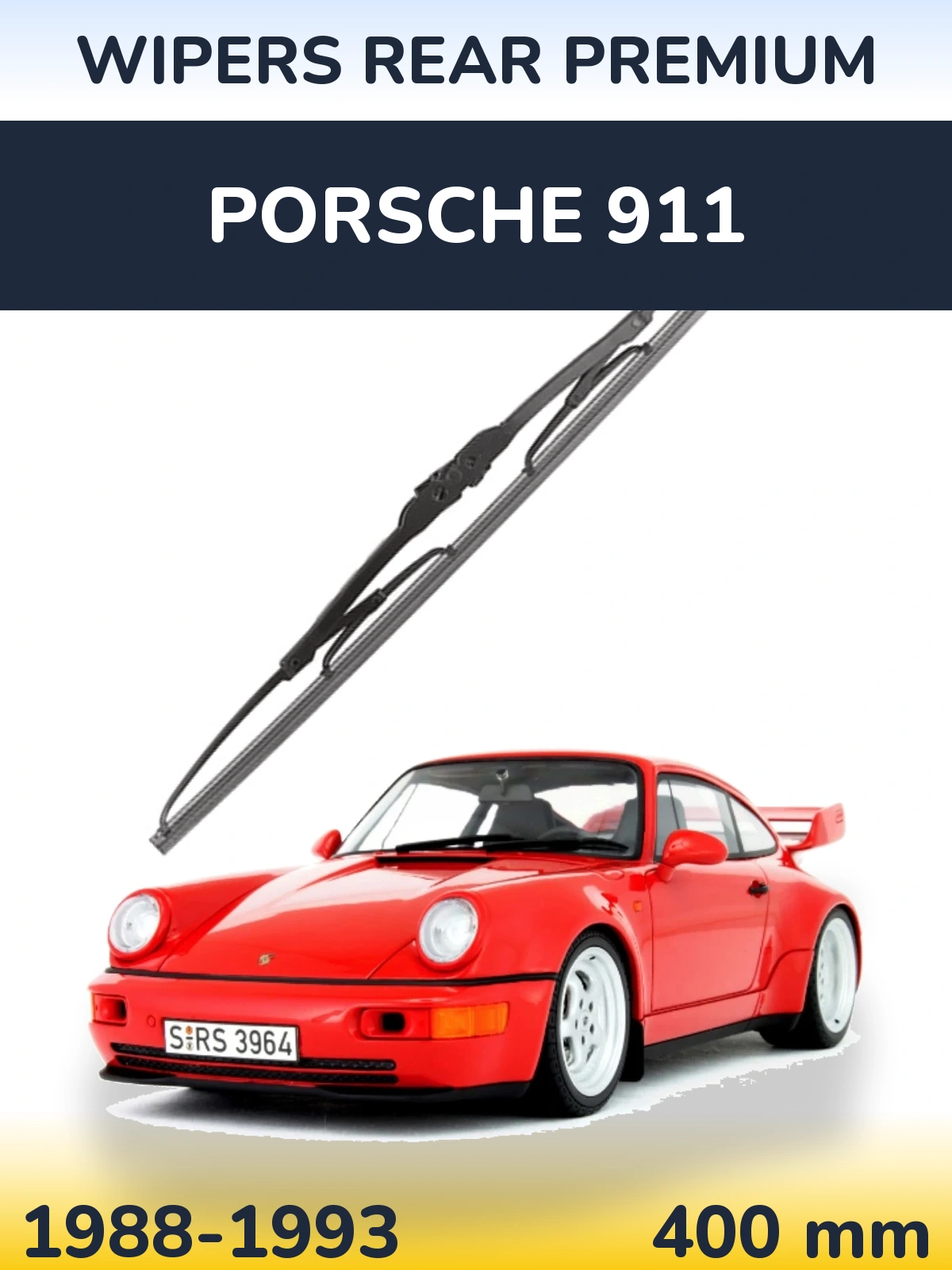 Torkarblad WIPERS REAR PREMIUM för Porsche 911