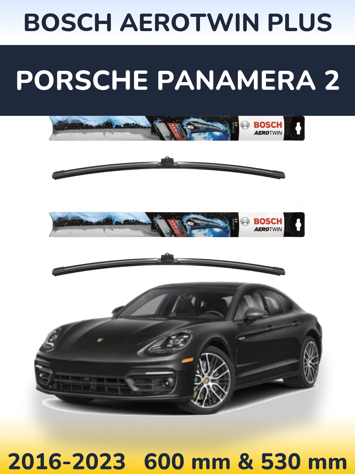 Torkarblad BOSCH AeroTwin Plus för Porsche Panamera 2