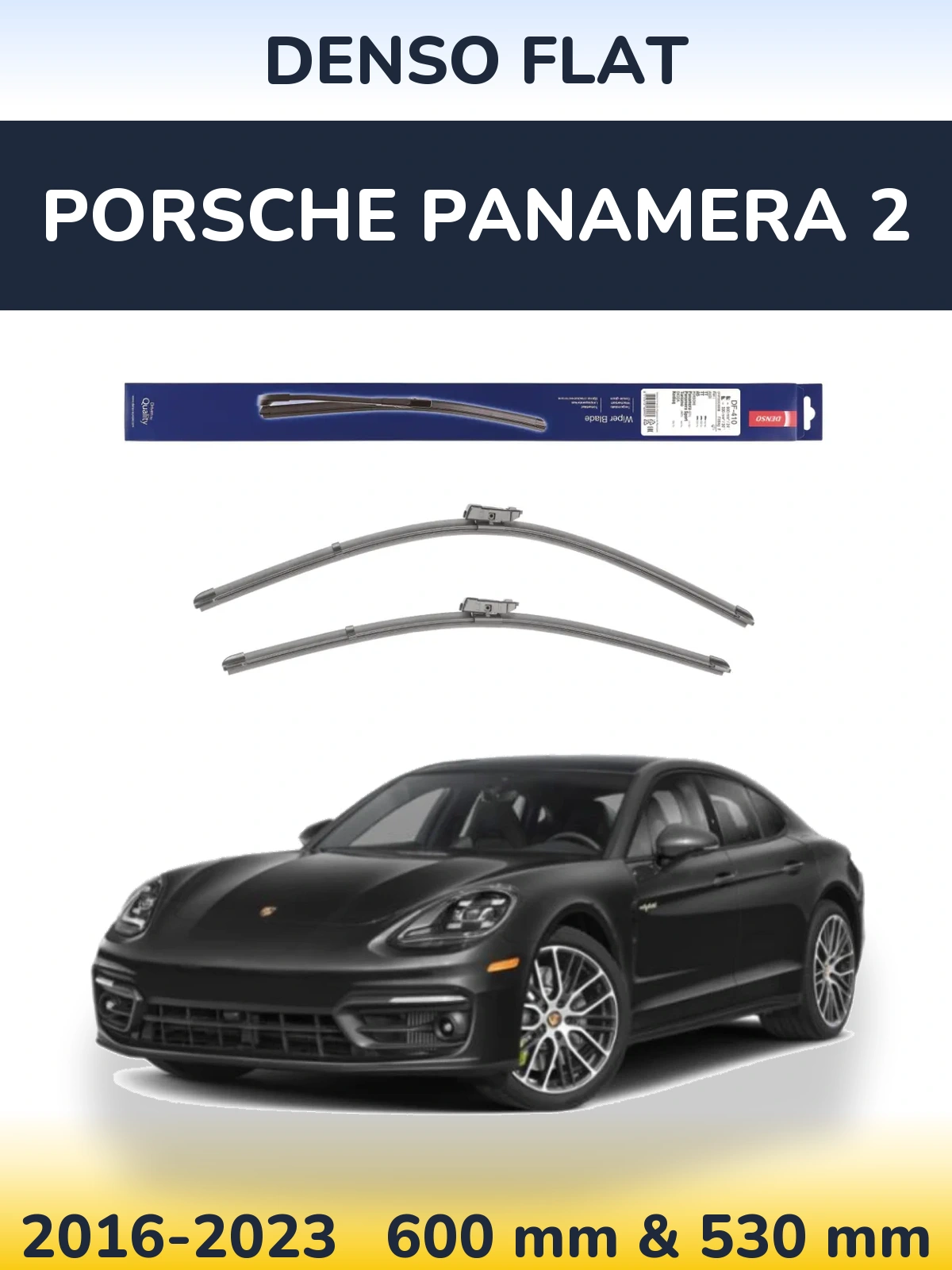 Torkarblad Denso Flat för Porsche Panamera 2