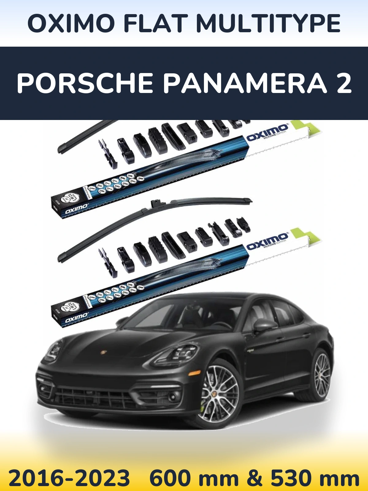 Torkarblad Oximo Flat MultiType för Porsche Panamera 2