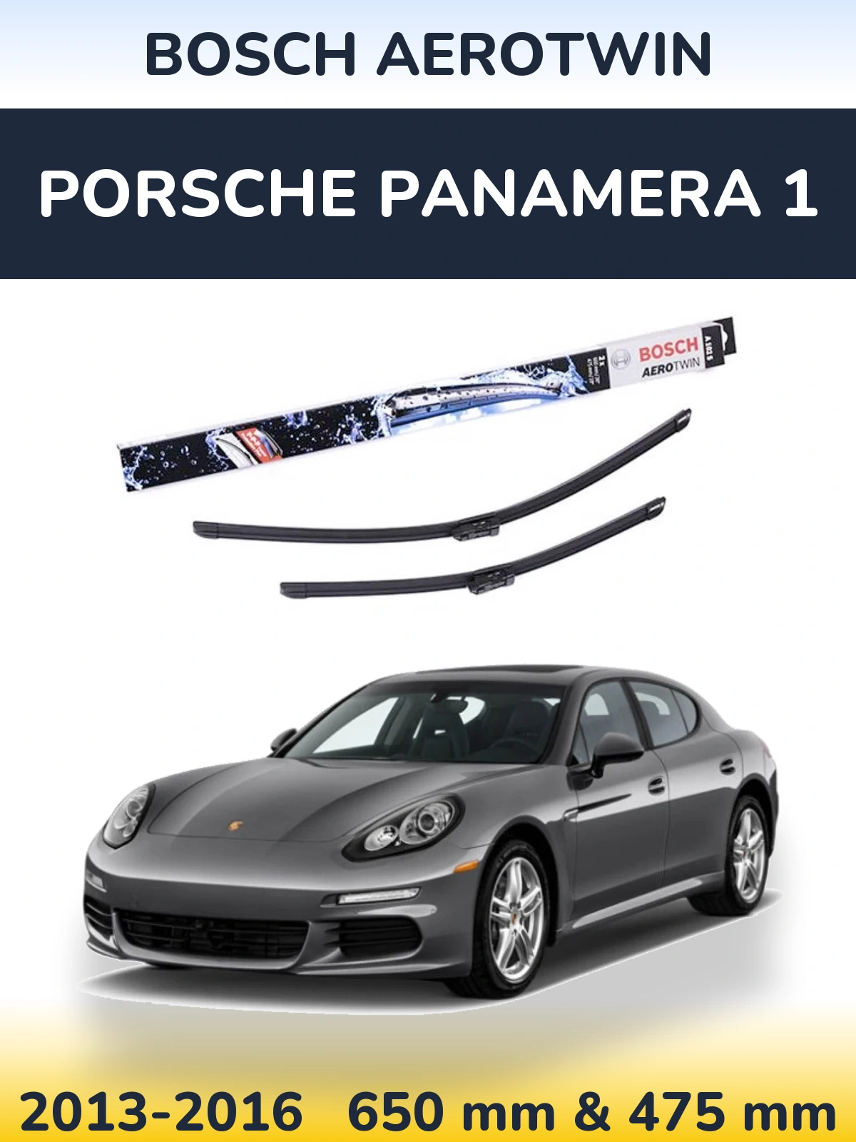Torkarblad BOSCH AeroTwin för Porsche Panamera 1