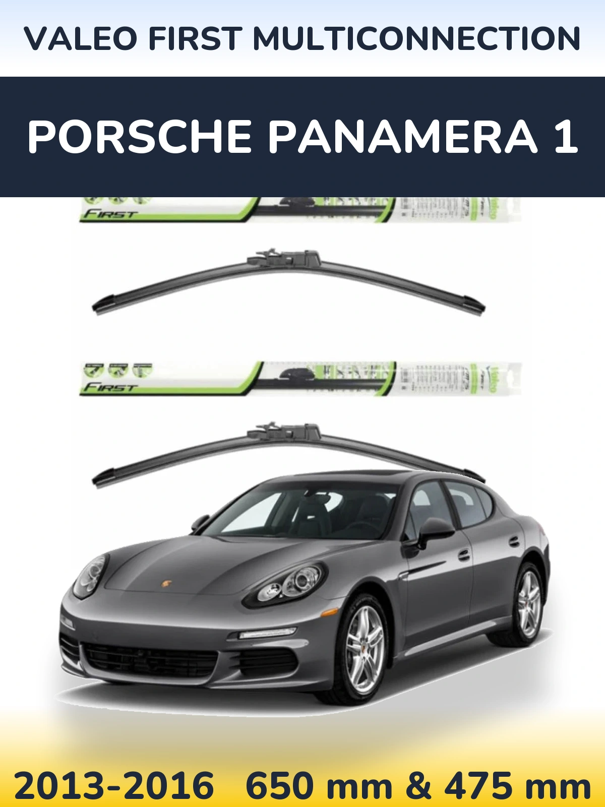 Torkarblad Valeo First MultiConnection för Porsche Panamera 1