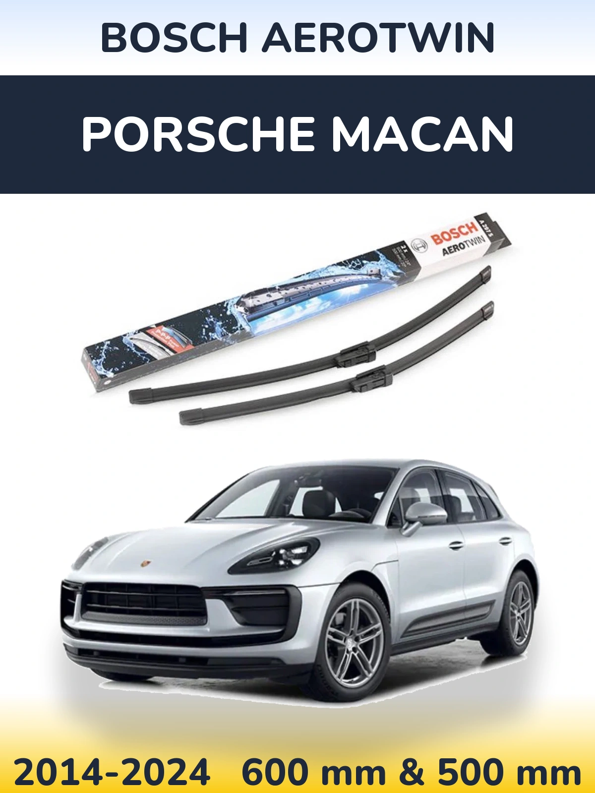 Torkarblad BOSCH AeroTwin för Porsche Macan