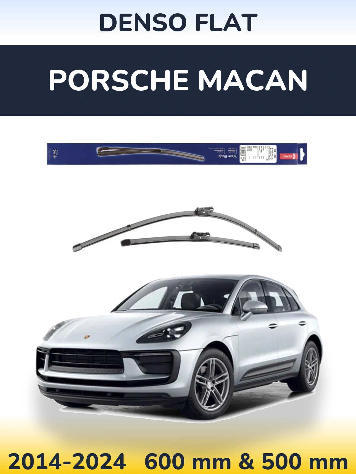 Torkarblad Denso Flat för Porsche Macan