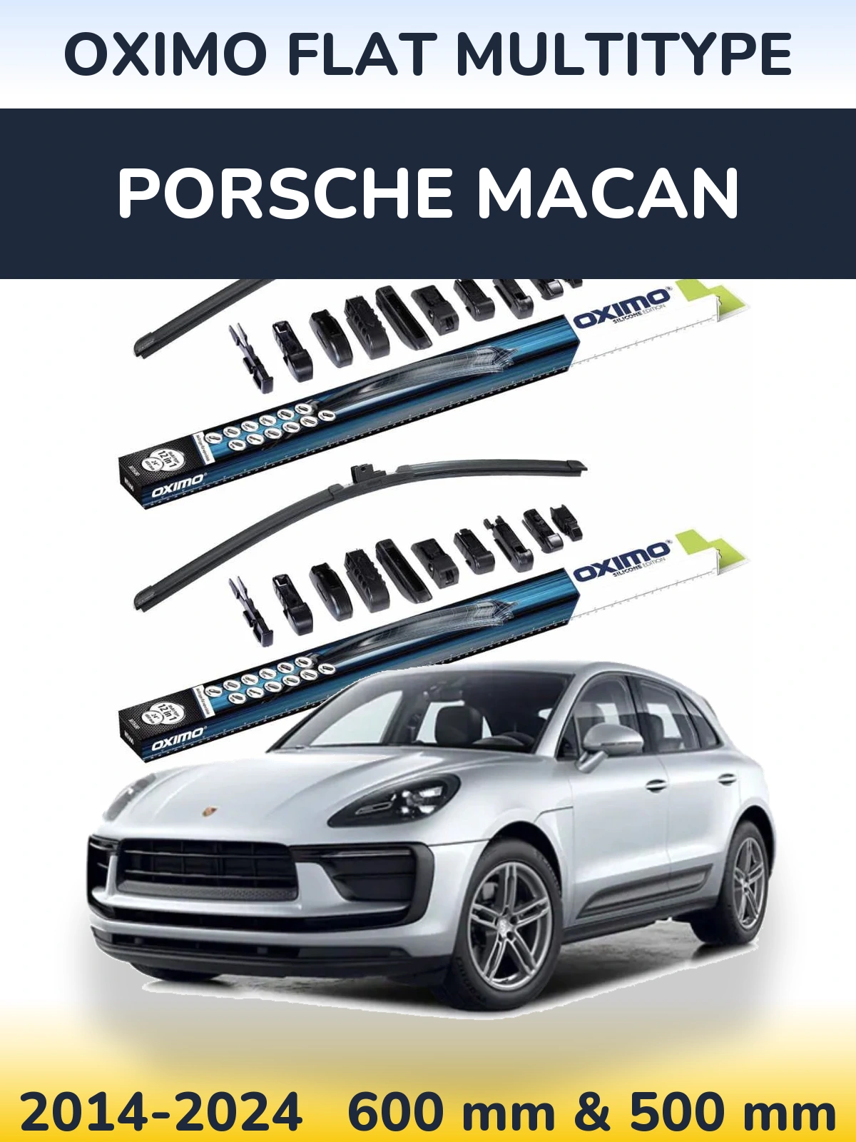 Torkarblad Oximo Flat MultiType för Porsche Macan