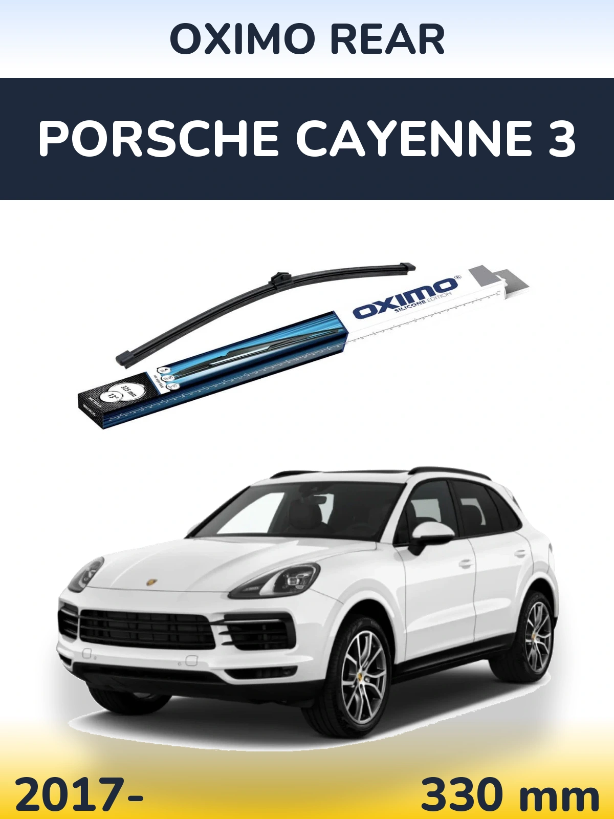 Torkarblad Oximo Rear för Porsche Cayenne 3