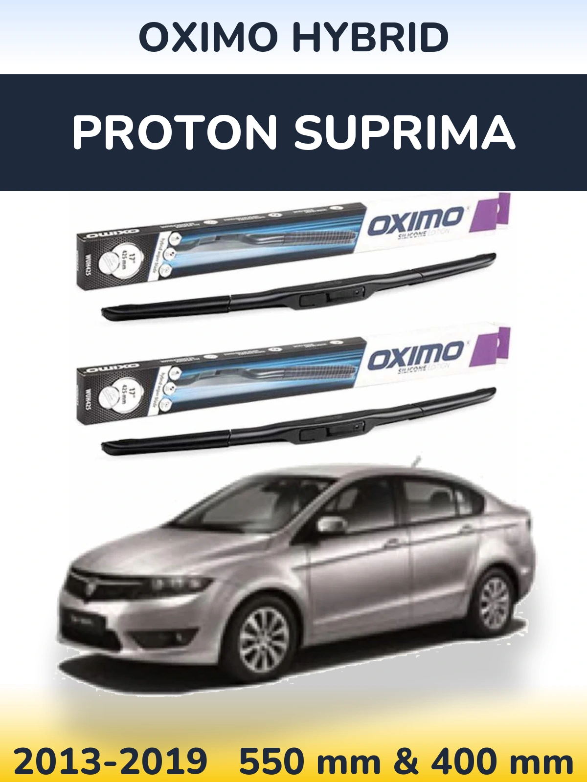 Torkarblad Oximo Hybrid för Proton Suprima