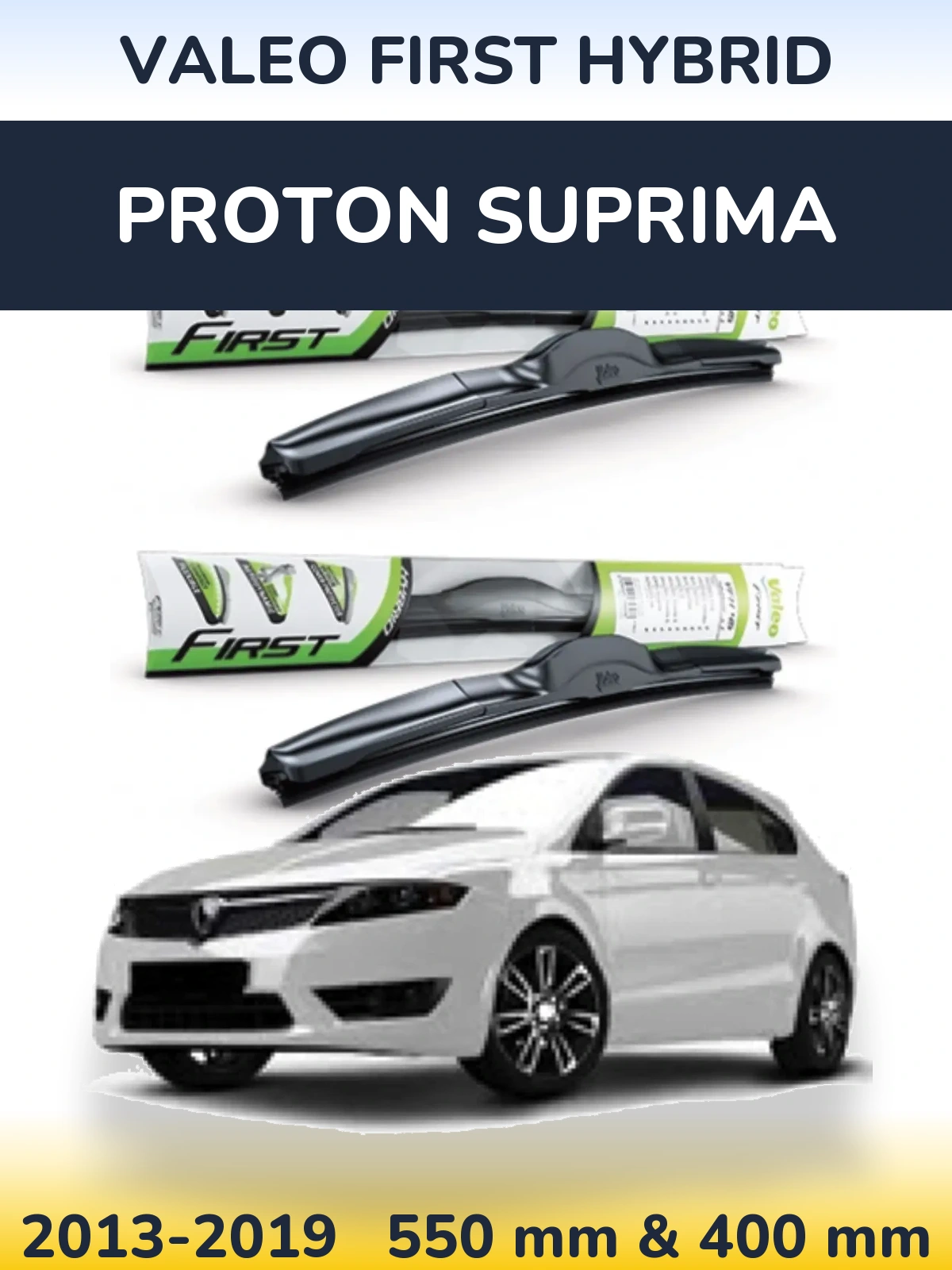 Torkarblad Valeo First Hybrid för Proton Suprima