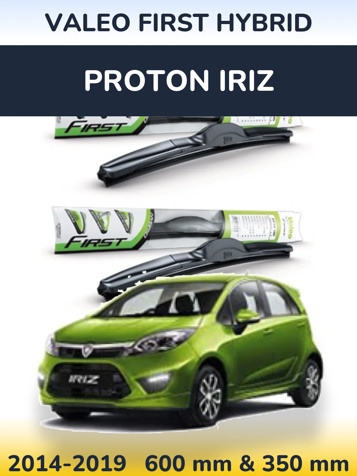 Torkarblad Valeo First Hybrid för Proton Iriz