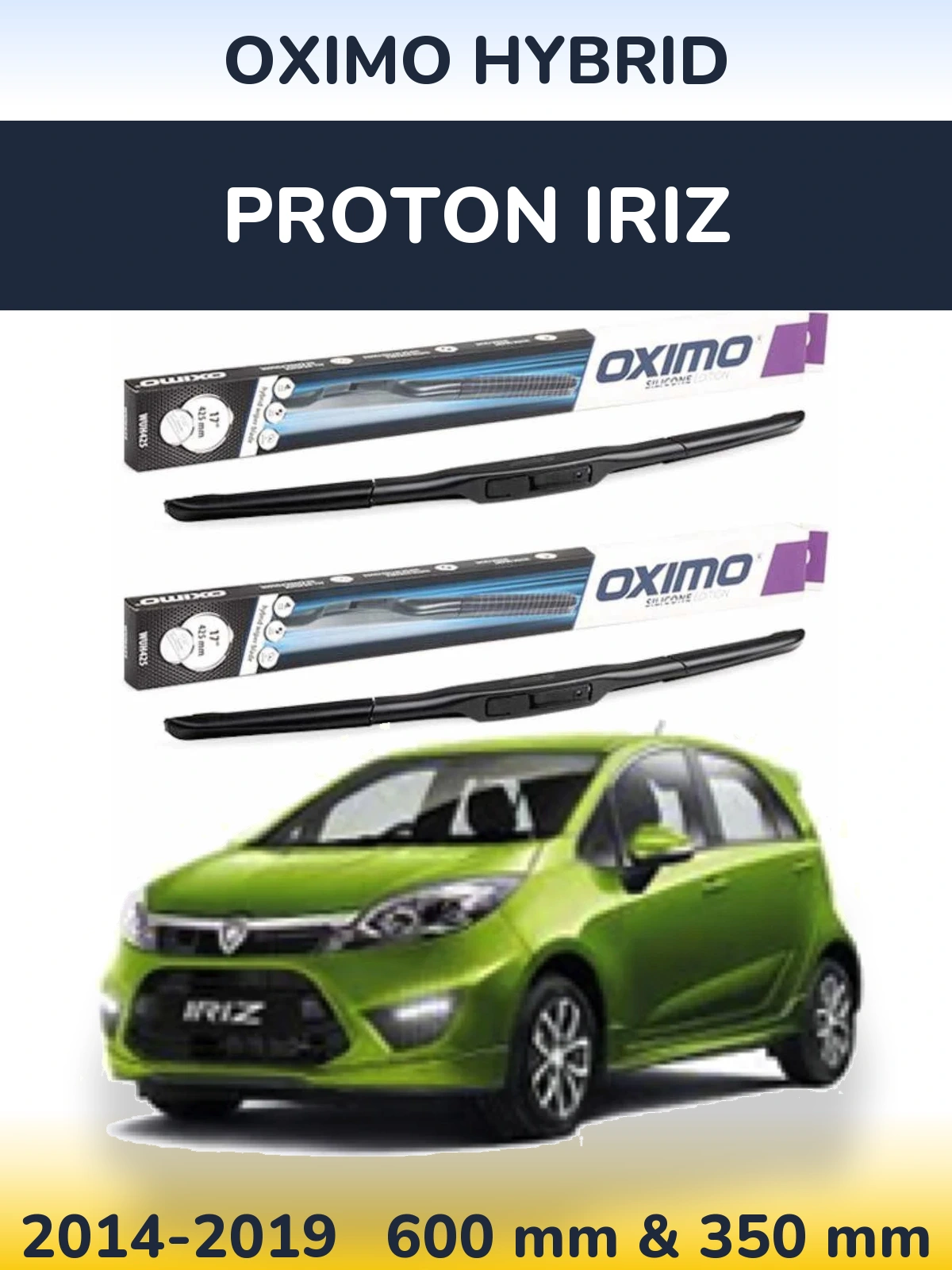 Torkarblad Oximo Hybrid för Proton Iriz
