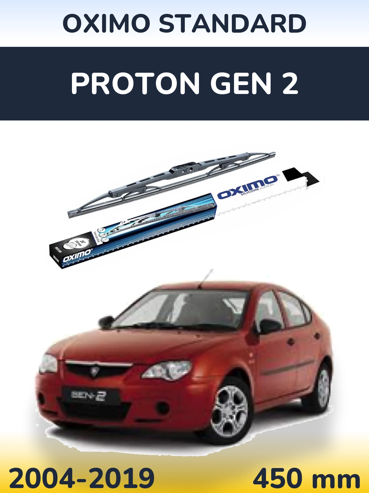 Torkarblad Oximo Standard för Proton Gen 2