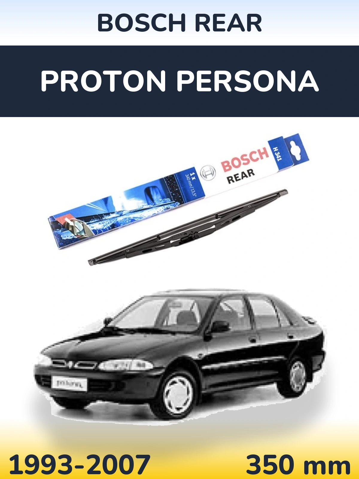Torkarblad BOSCH Rear för Proton Persona