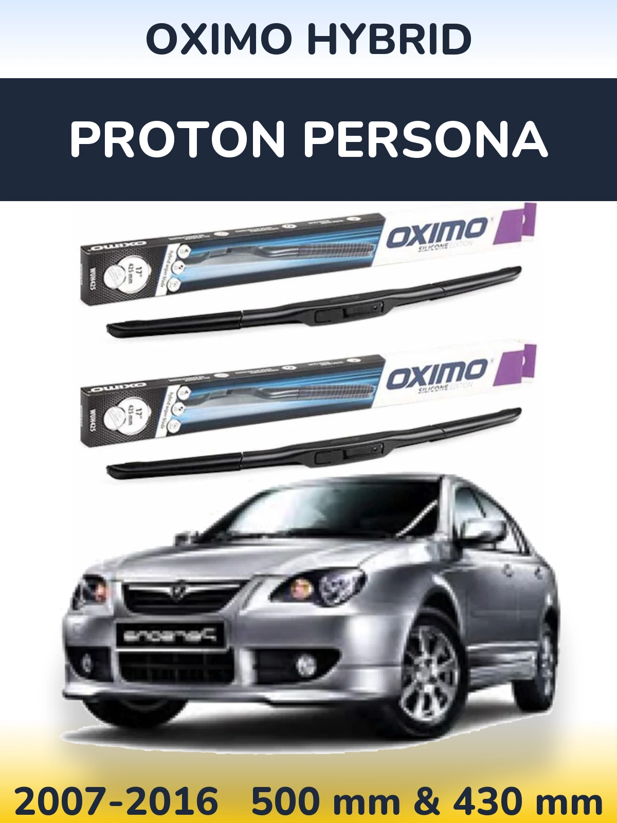 Torkarblad Oximo Hybrid för Proton Persona