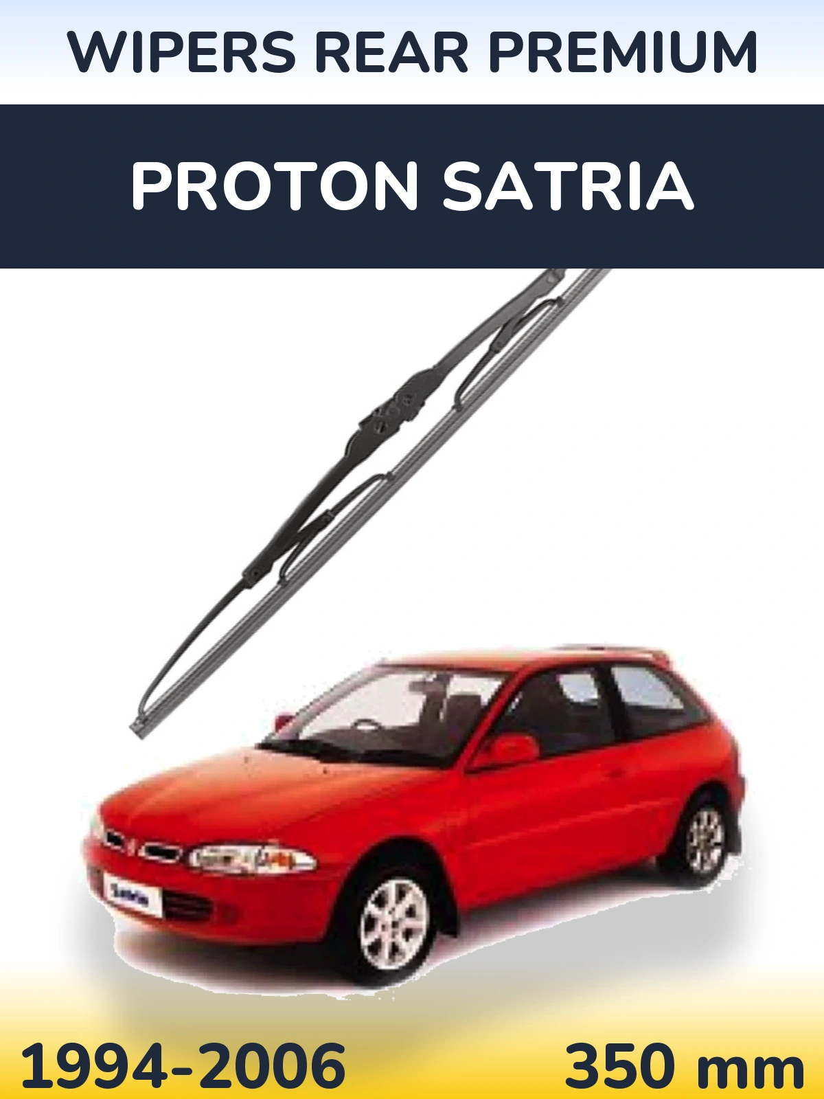 Torkarblad WIPERS REAR PREMIUM för Proton Satria