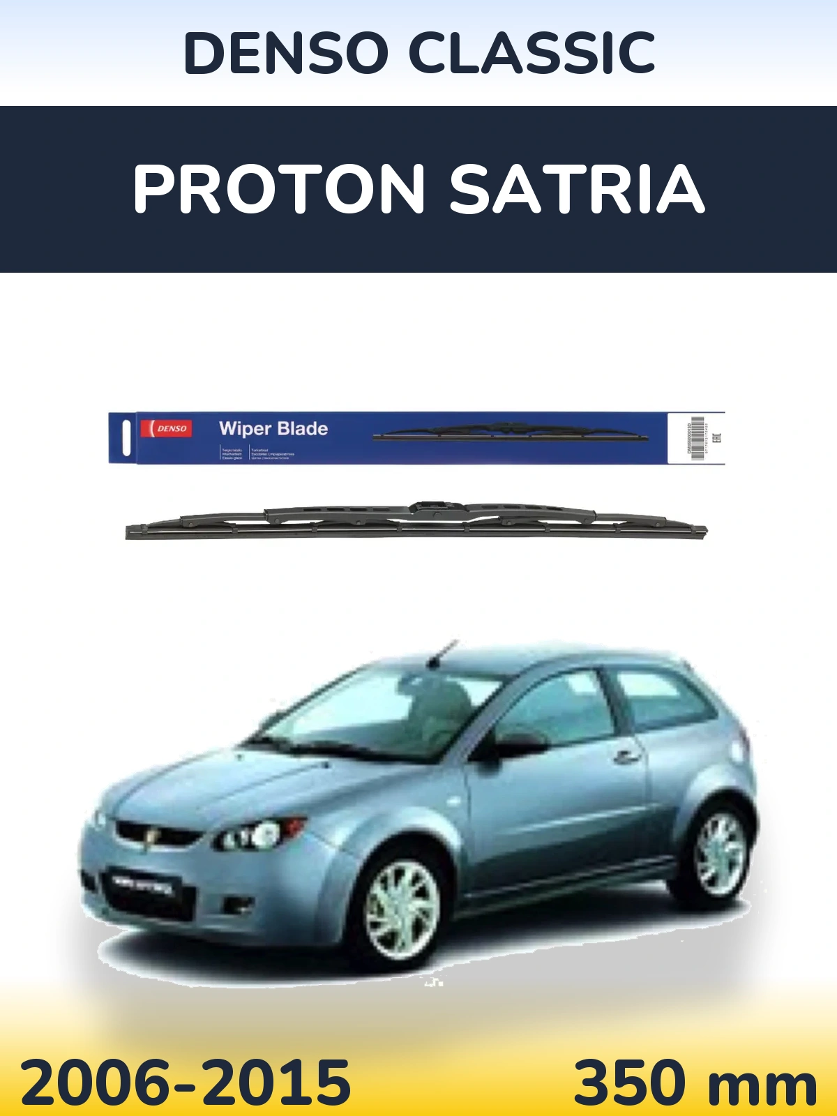 Torkarblad Denso Classic för Proton Satria