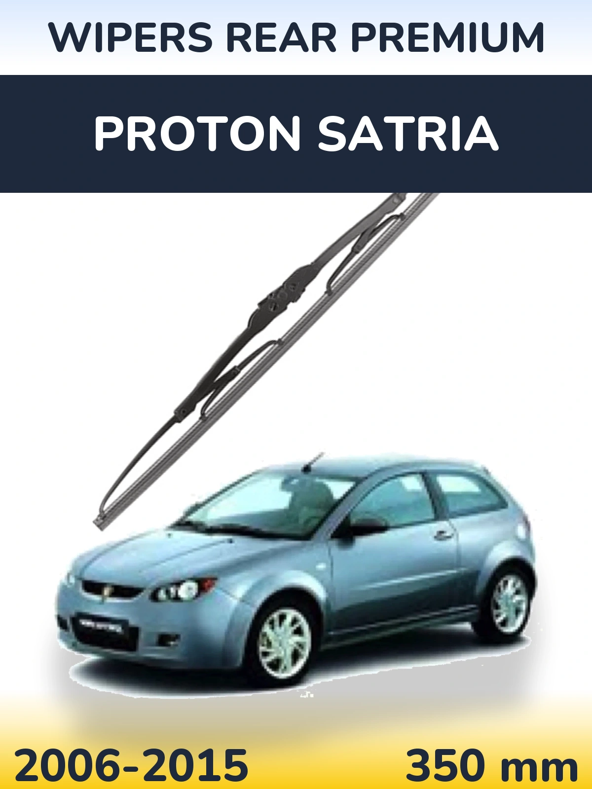 Torkarblad WIPERS REAR PREMIUM för Proton Satria