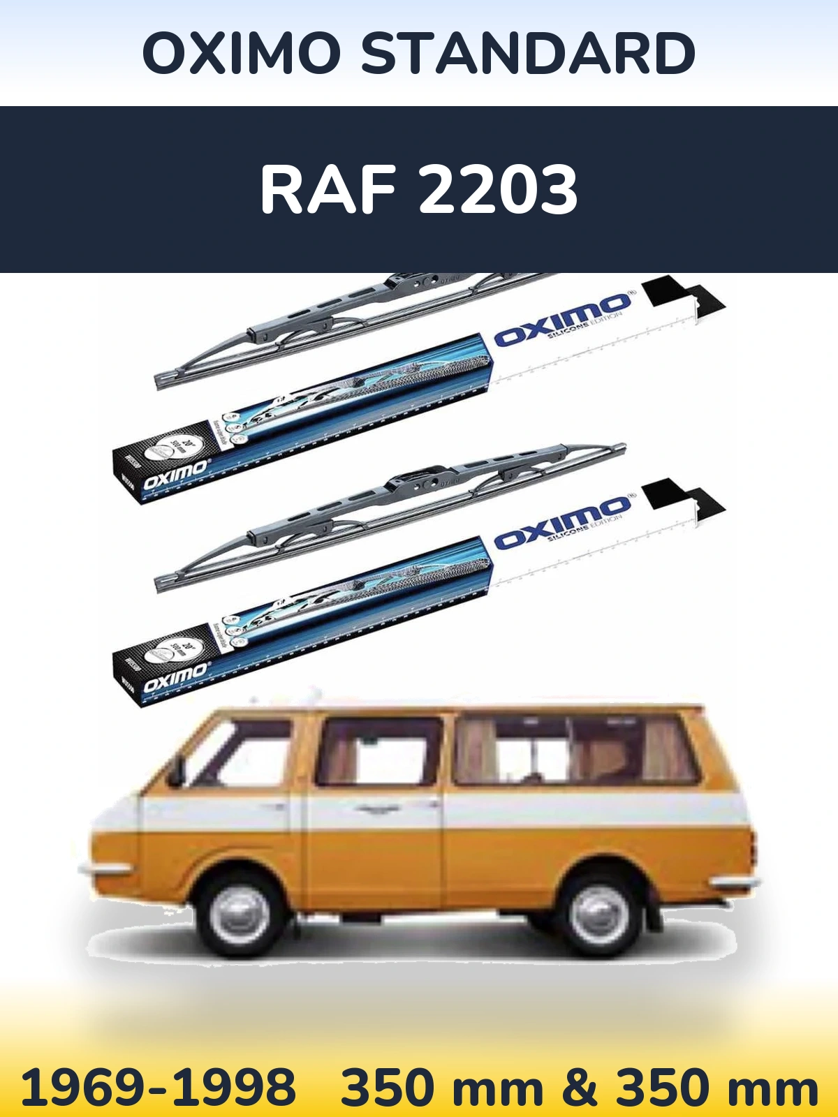 Torkarblad Oximo Standard för RAF 2203