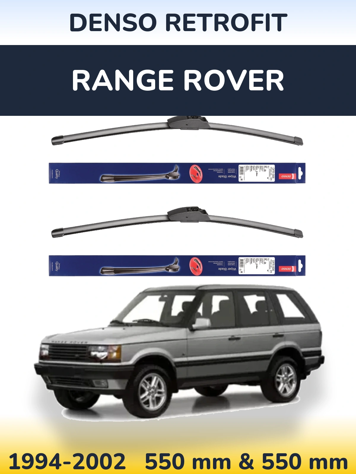 Torkarblad Denso Retrofit för Range Rover 