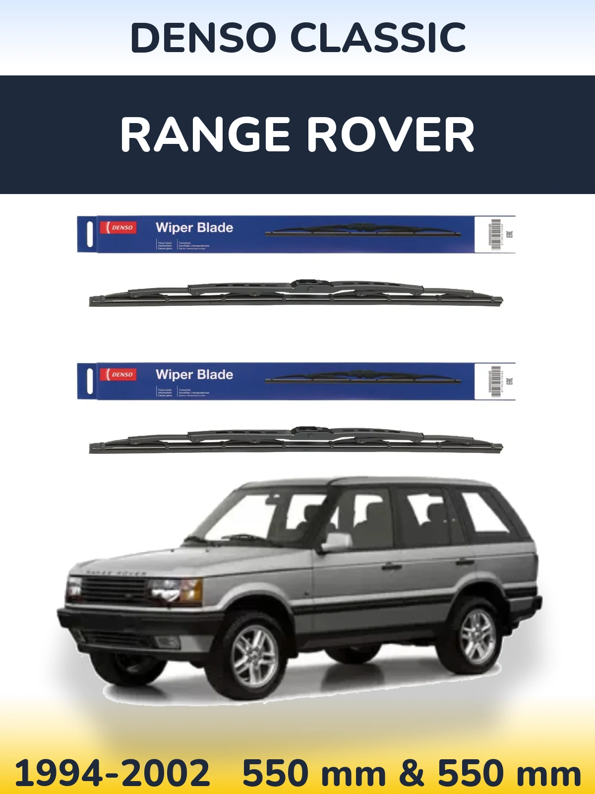Torkarblad Denso Classic för Range Rover 