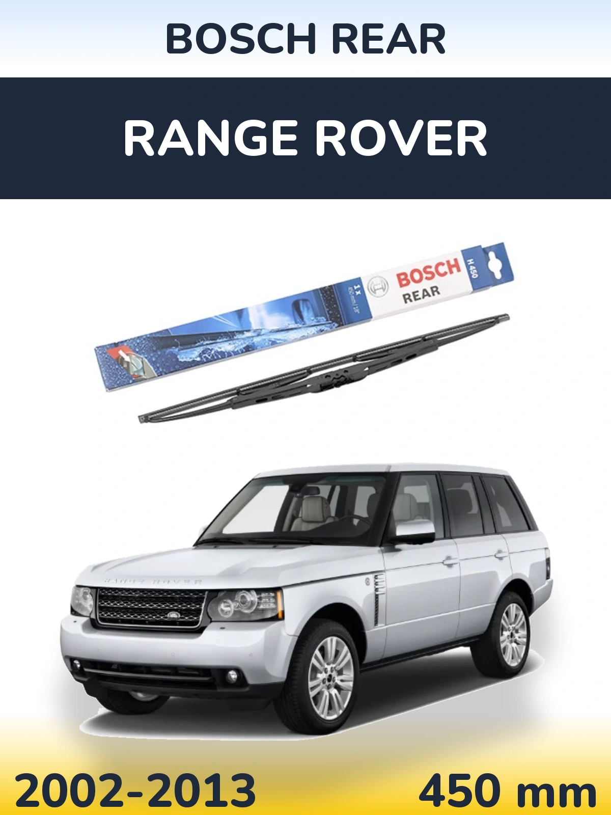 Torkarblad BOSCH Rear för Range Rover 