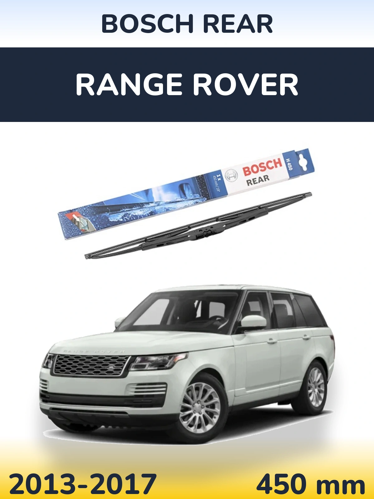 Torkarblad BOSCH Rear för Range Rover 