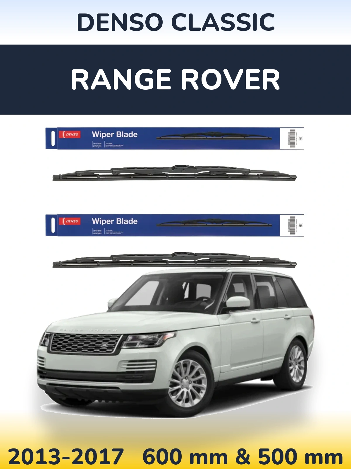 Torkarblad Denso Classic för Range Rover 