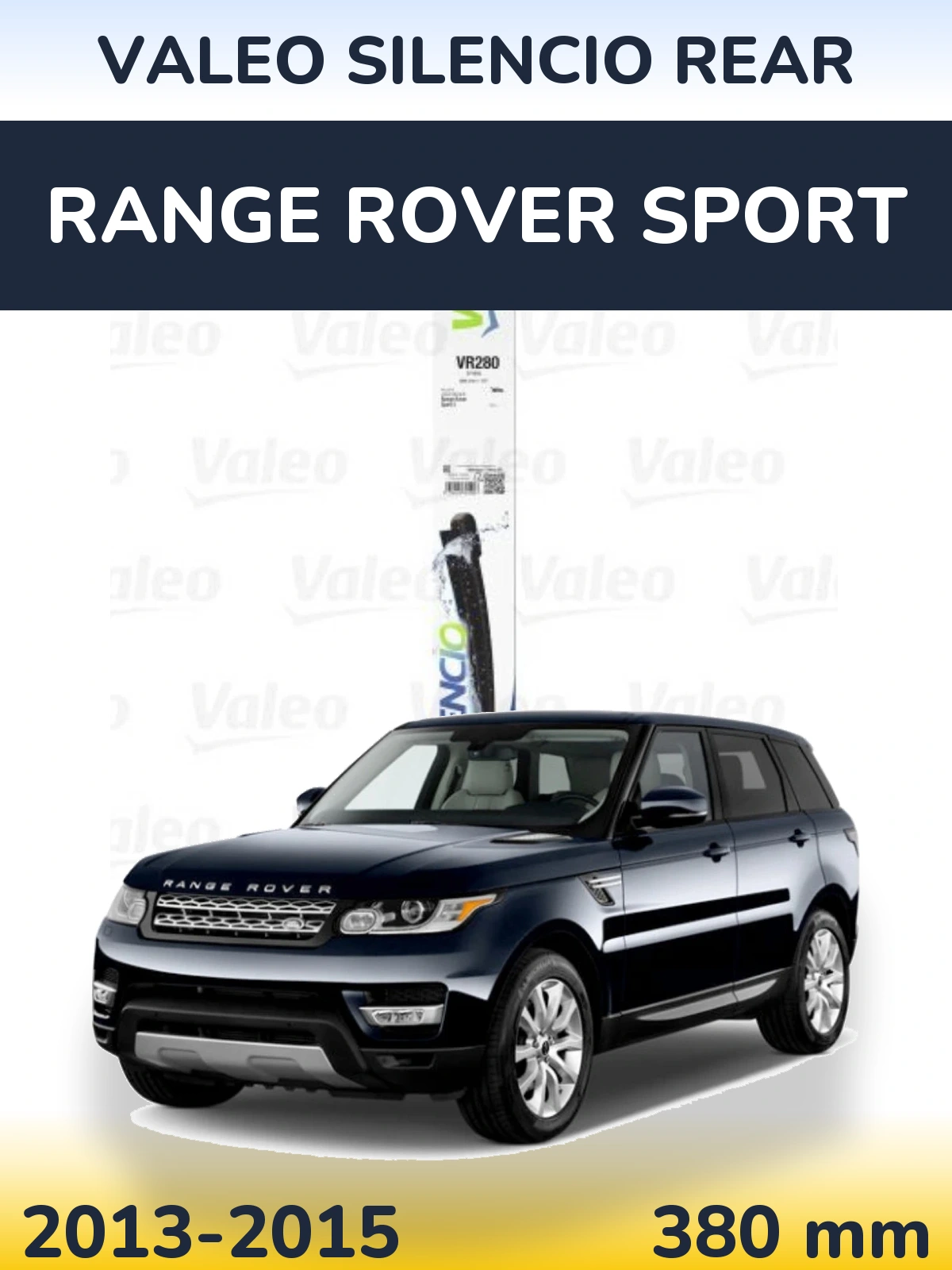 Torkarblad Valeo Silencio Rear för Range Rover Sport