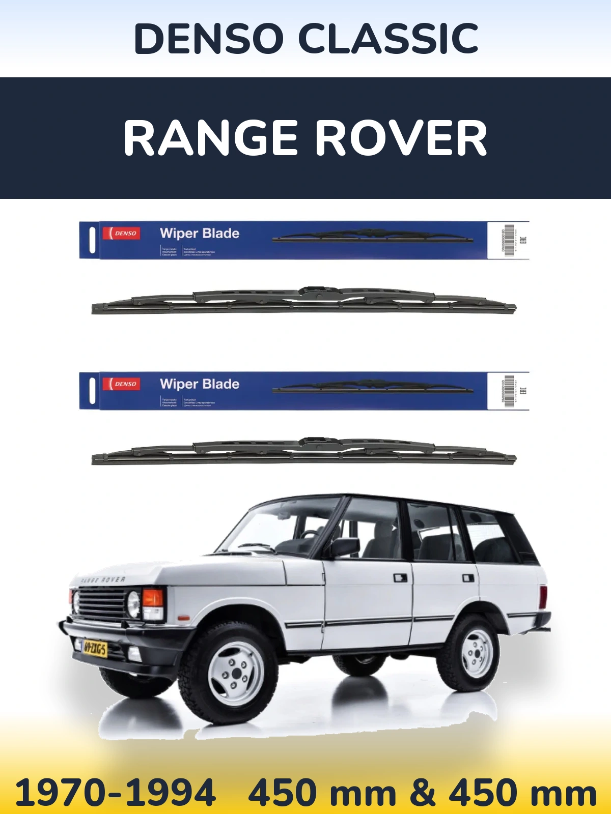 Torkarblad Denso Classic för Range Rover 