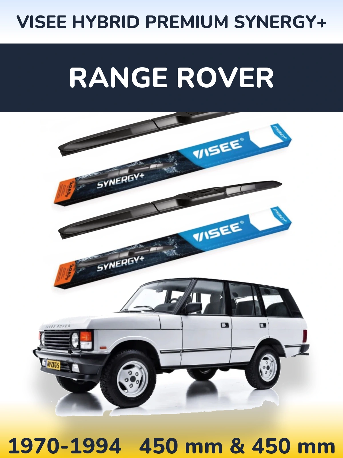 Torkarblad VISEE HYBRID PREMIUM SYNERGY+ för Range Rover 
