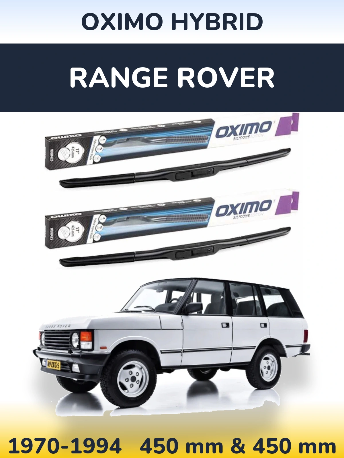 Torkarblad Oximo Hybrid för Range Rover 