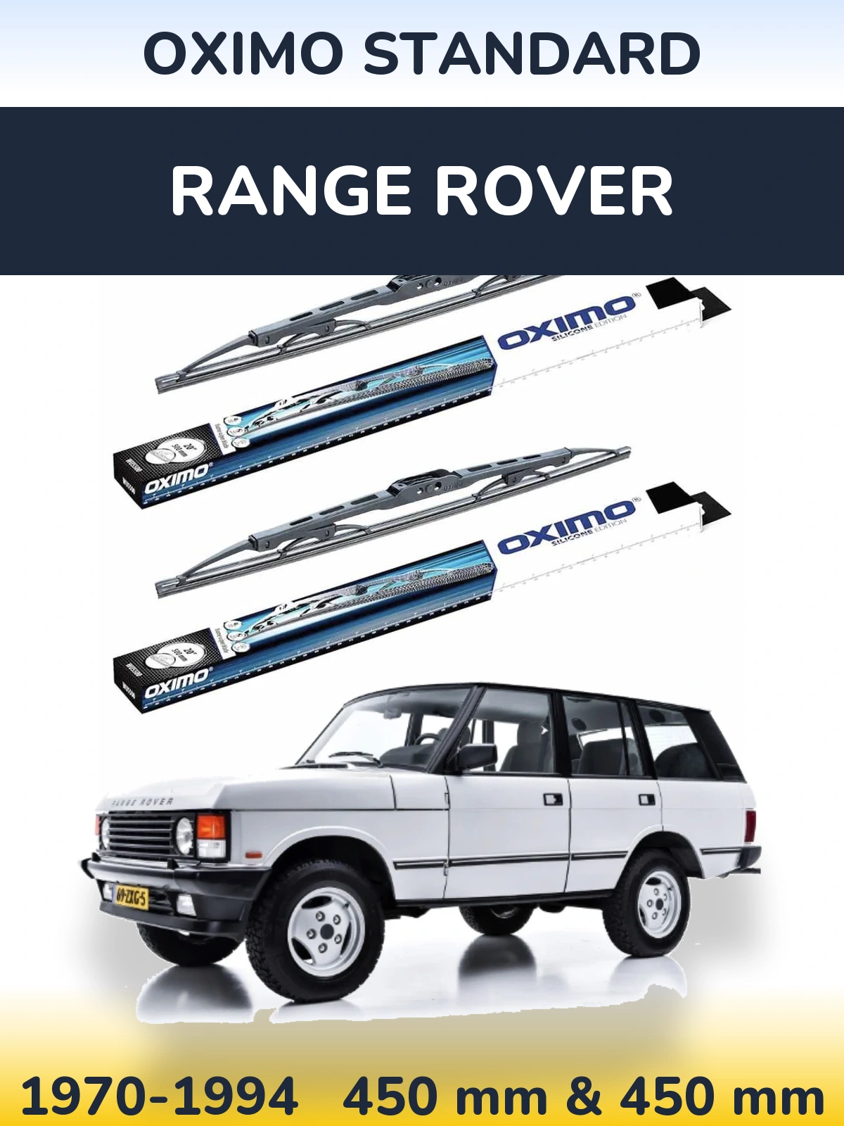 Torkarblad Oximo Standard för Range Rover 
