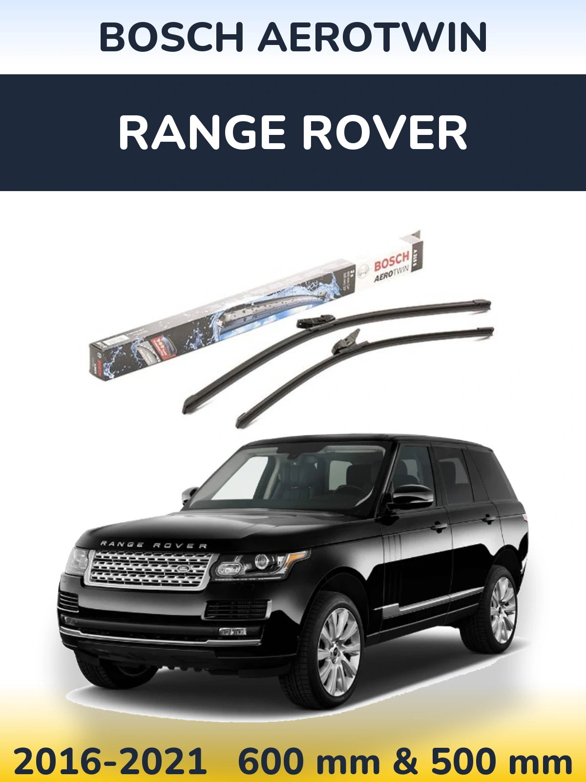 Torkarblad BOSCH AeroTwin för Range Rover 