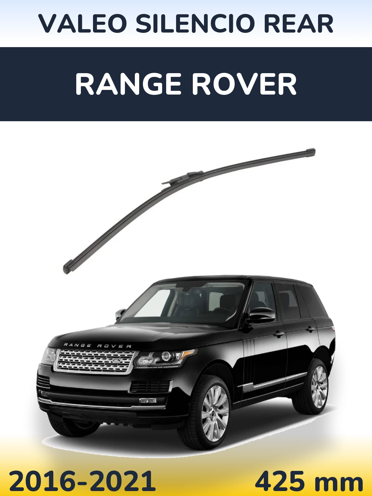 Torkarblad Valeo Silencio Rear för Range Rover 